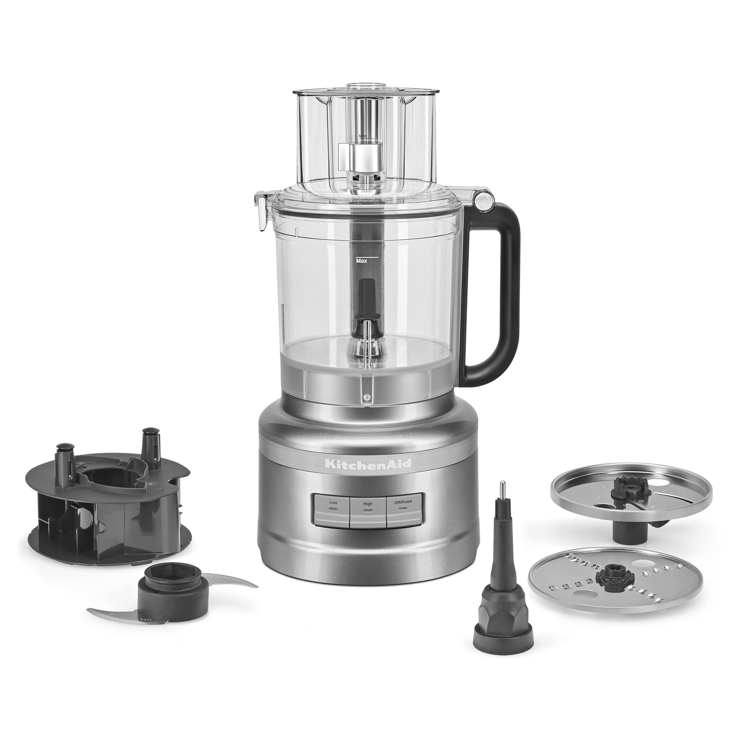 13 Cup Food Processor, Contour Silver