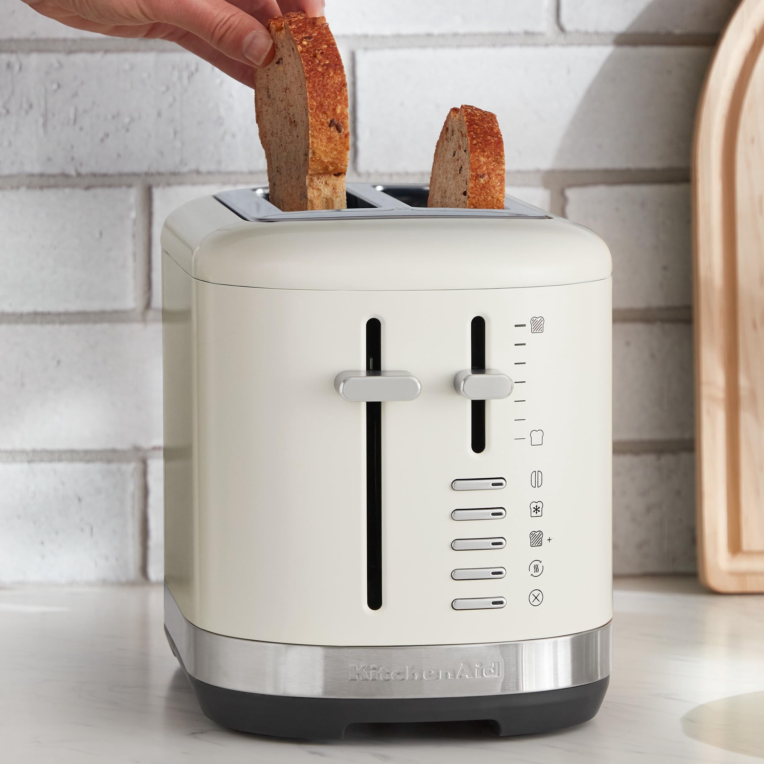 2 Slice Toaster, KMT2109, Porcelain White