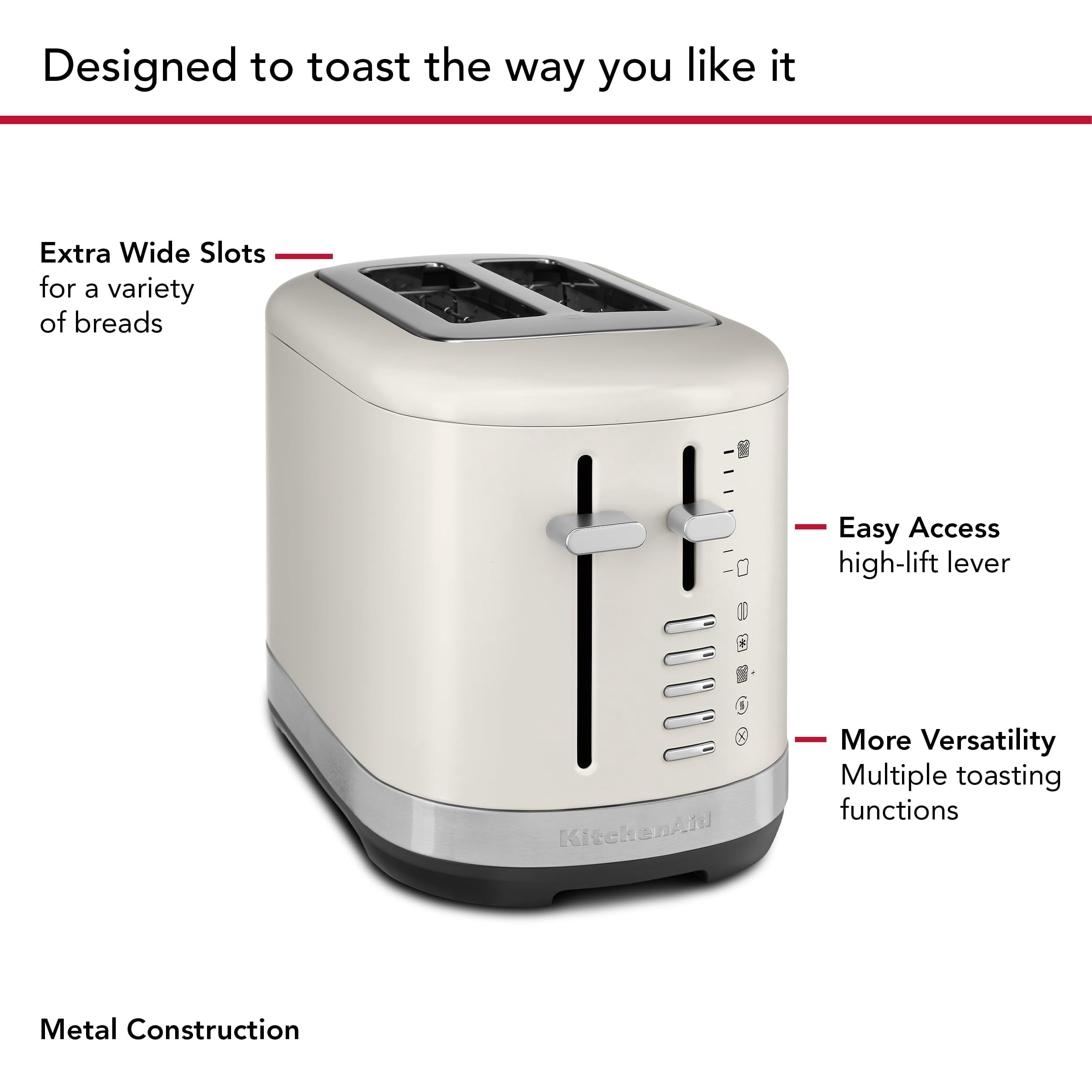 2 Slice Toaster, KMT2109, Porcelain White