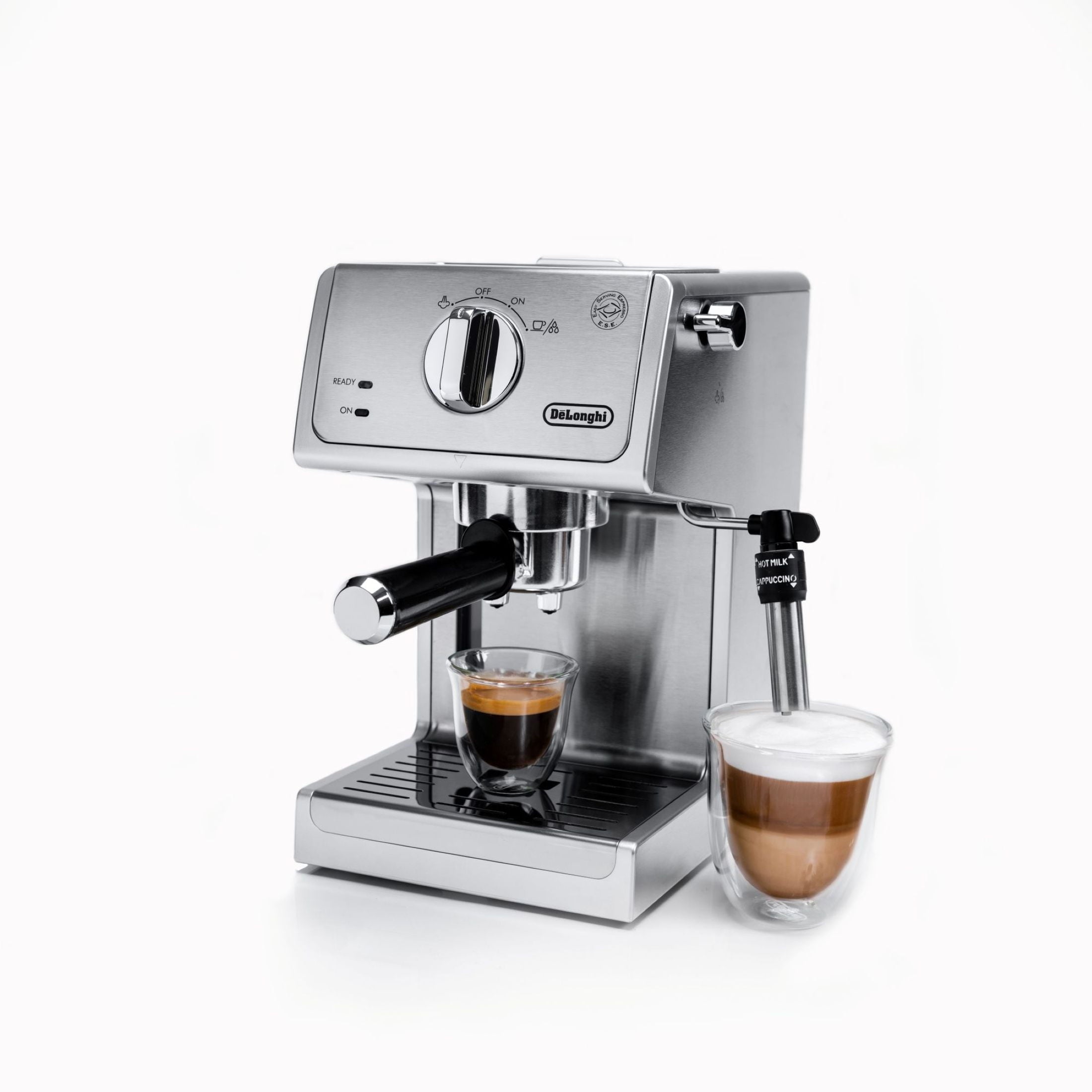 15 Bar Stainless Steel Espresso and Cappuccino Machine with Premium Adjustable Frother