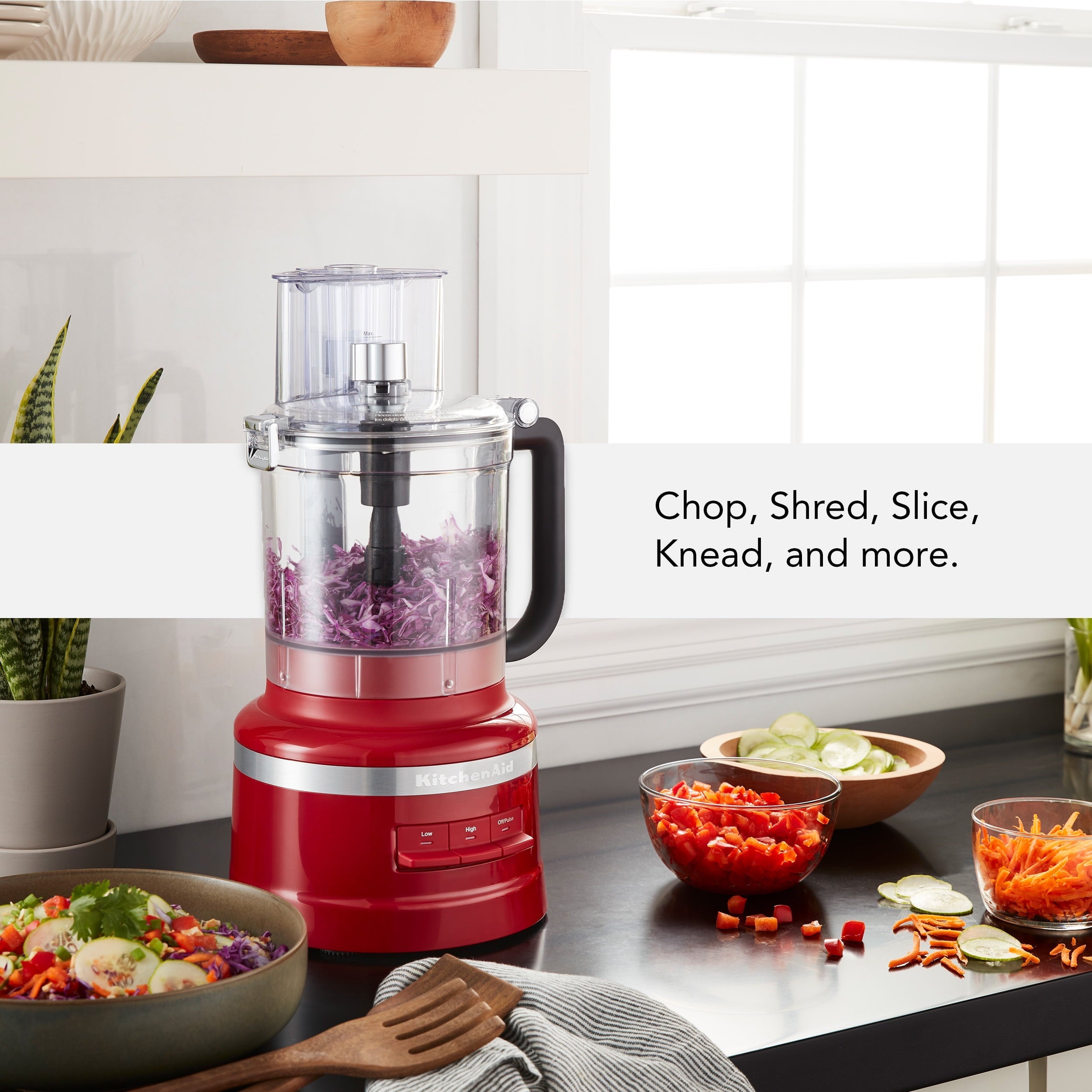 13-Cup Food Processor, Empire Red, KFP1318