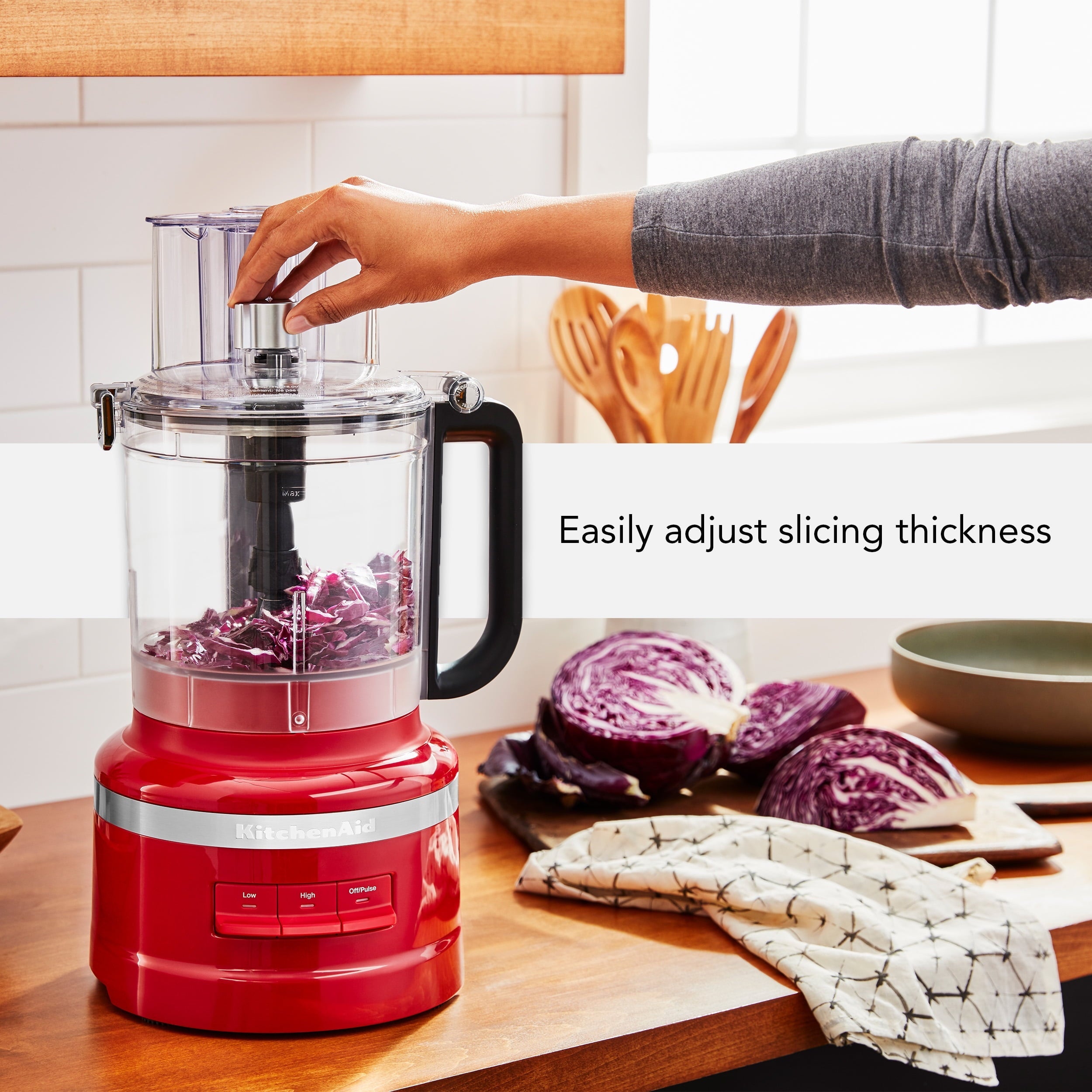13-Cup Food Processor, Empire Red, KFP1318