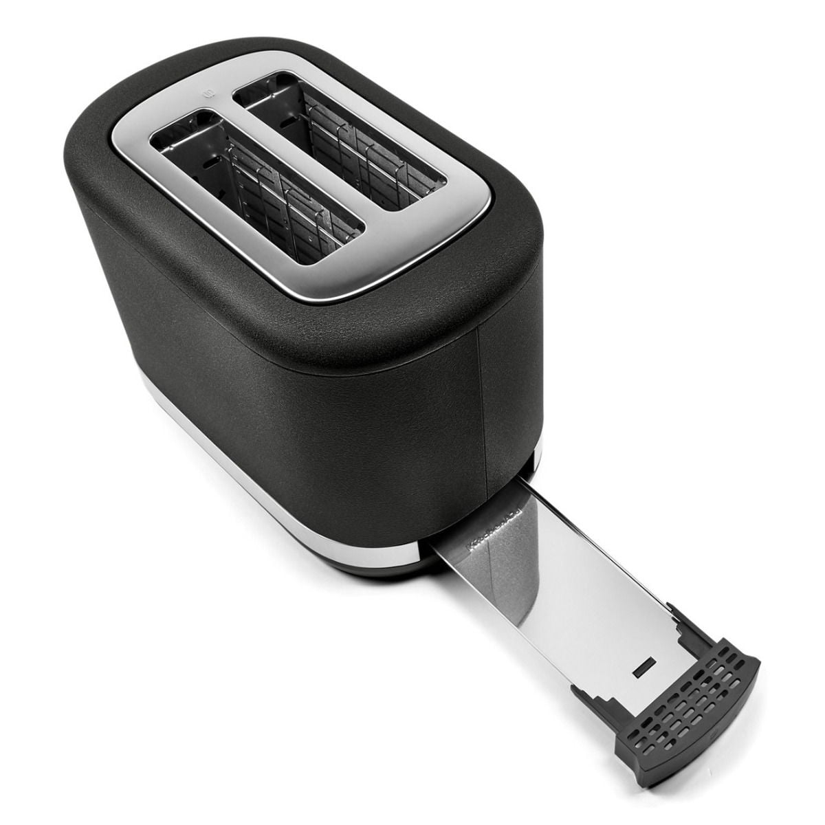 2 Slice Metal Toaster | Cast Iron Black