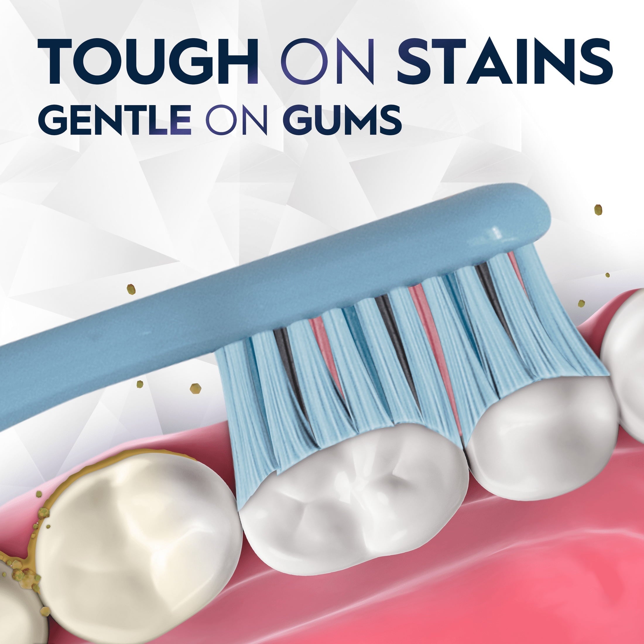 (2 pack) Toothbrush Pro Whitening Brilliance, Medium, Sky Blue, 1 Count