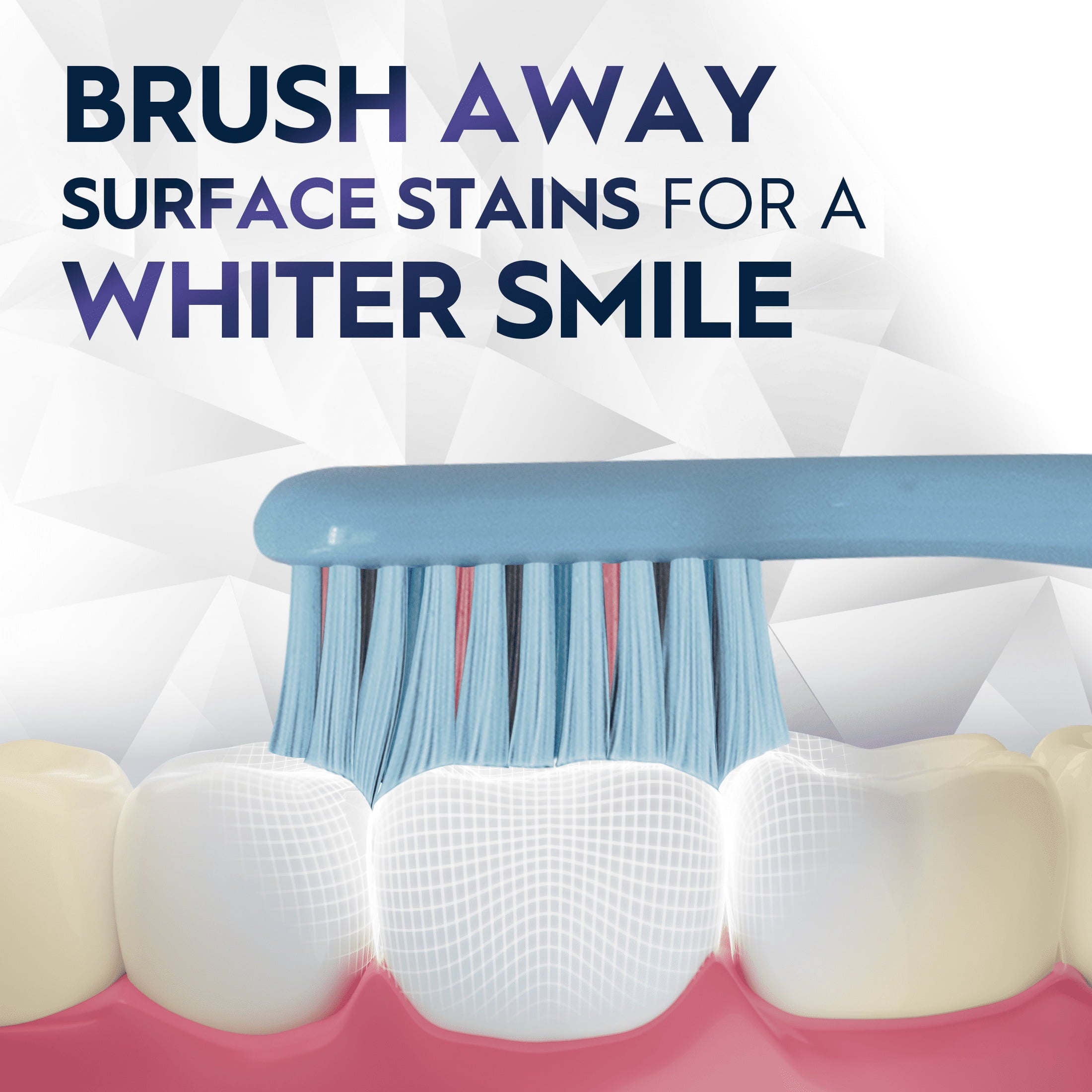 (2 pack) Toothbrush Pro Whitening Brilliance, Medium, Sky Blue, 1 Count