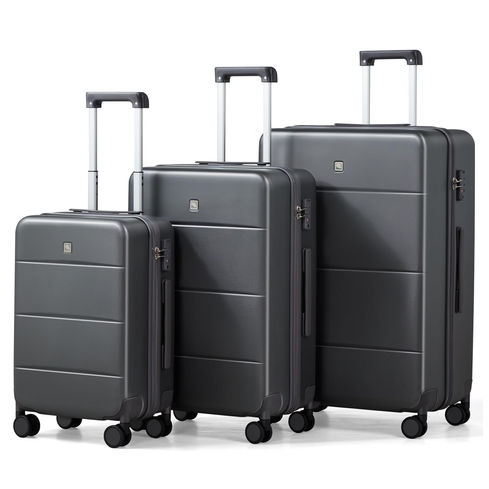 26 Inch Luggage Large Suitcase With Spinner Wheels Tsa Luggage Suitcases Traveler's Choice Hard Case Luggage For Women &amp; Men Rolling Checked Luggage(Cuba Sand)